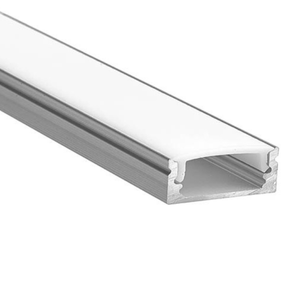 Aluminium Surface Profiles 17mm x 7mm